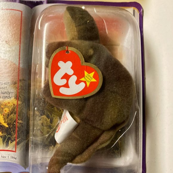 McDonald's Ty Beanie Babies "Dinosaur Trio Collection" Steg & Rex New Unopened - Picture 6 of 12